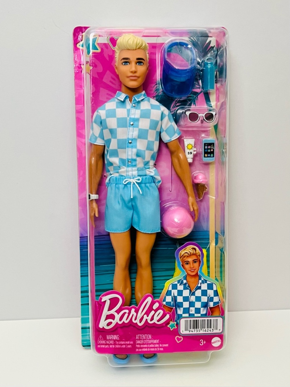 NEW - Barbie Beach Day Ken